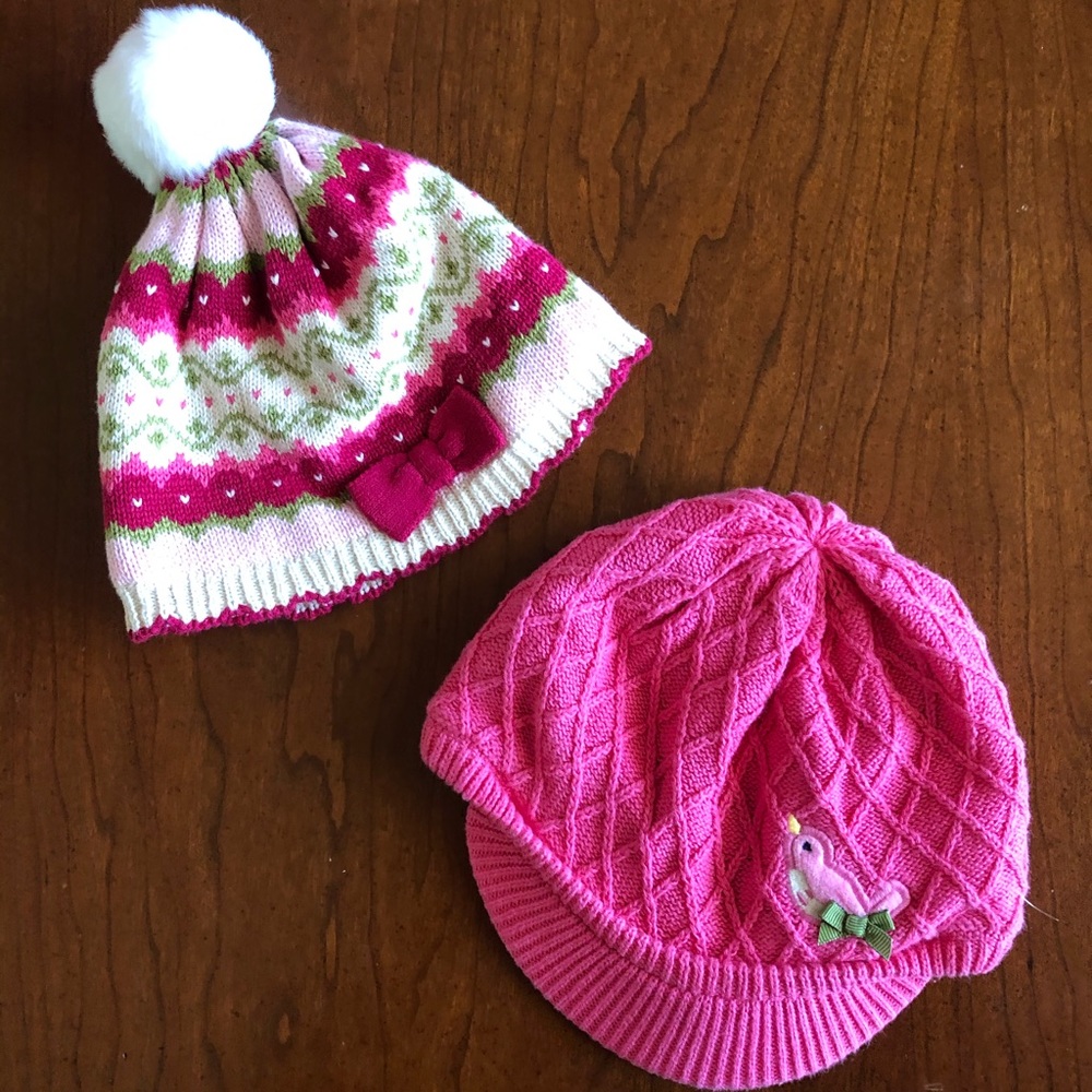 2 Adorable Gymboree winter hats